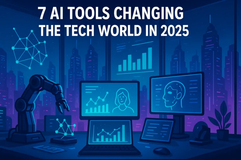 Top 7 AI Tools Changing the Tech World in 2025